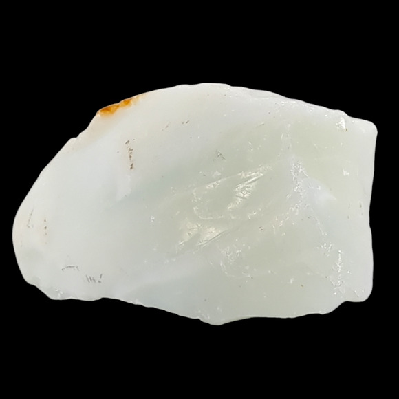 Custard Art Glass Cullet Uranium Glowing Slag Glass #4GX121 - Picture 4 of 6